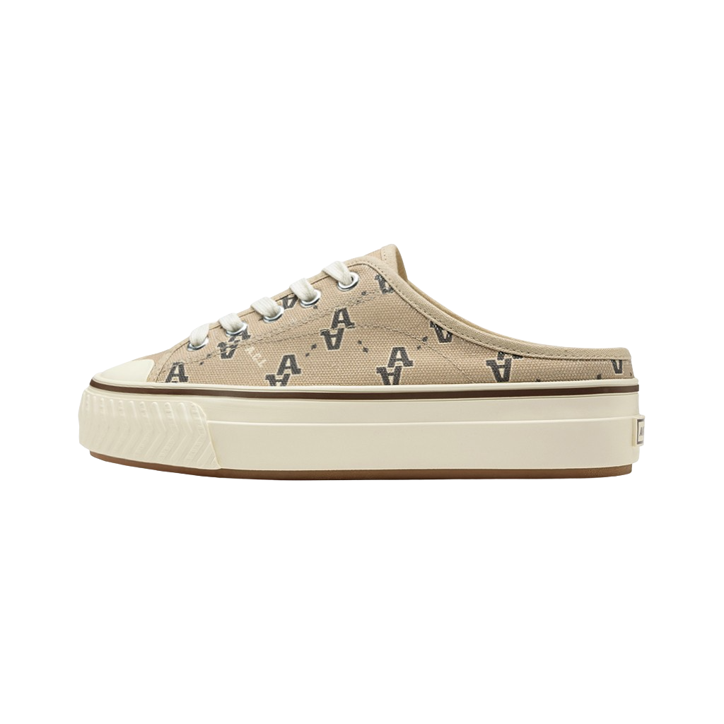 AKIII CLASSIC Bold Mule Sneakers Beige Monogram