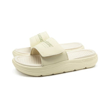 Load image into Gallery viewer, AKIII CLASSIC Dual Cushioning Slide Sandals Cream
