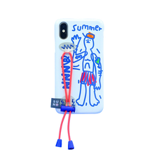 Load image into Gallery viewer, SECOND UNIQUE NAME Sun Case String Glossy White (TWICE use)
