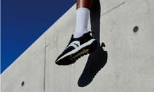 Load image into Gallery viewer, AGE Arc Sonic Nylon Sneakers_Black &amp; White
