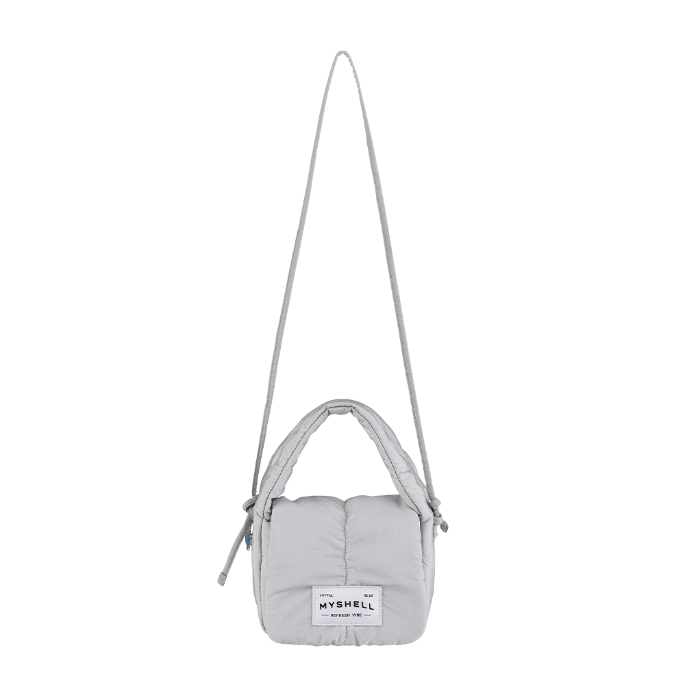 MYSHELL Witty Small Tote Bag Light Gray