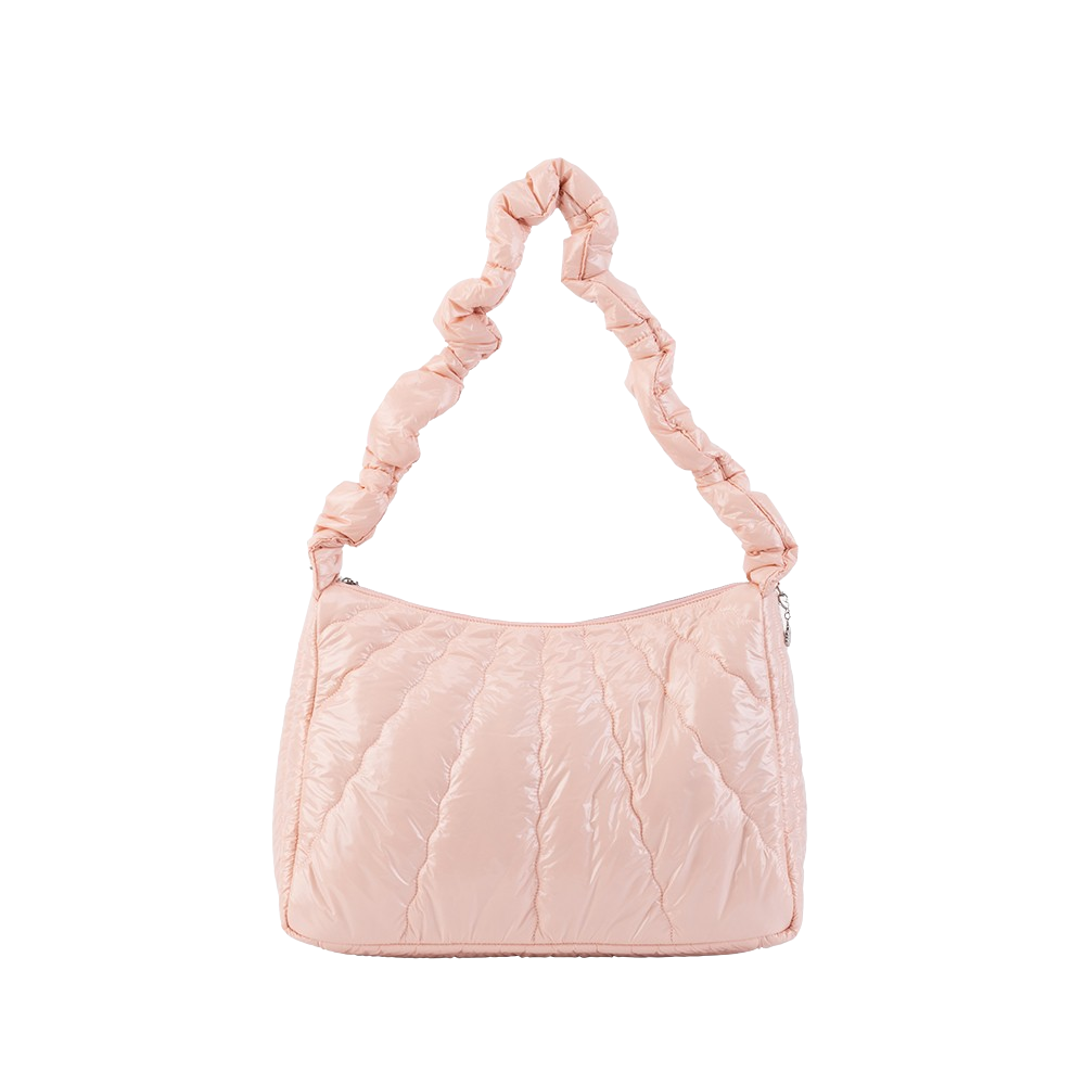 MYSHELL Wavy Shell Large Cross Bag Pink
