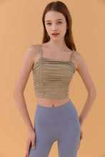 Load image into Gallery viewer, CONCHWEAR Balloon Shirring Sleeveless Bra Top (4 Colours)
