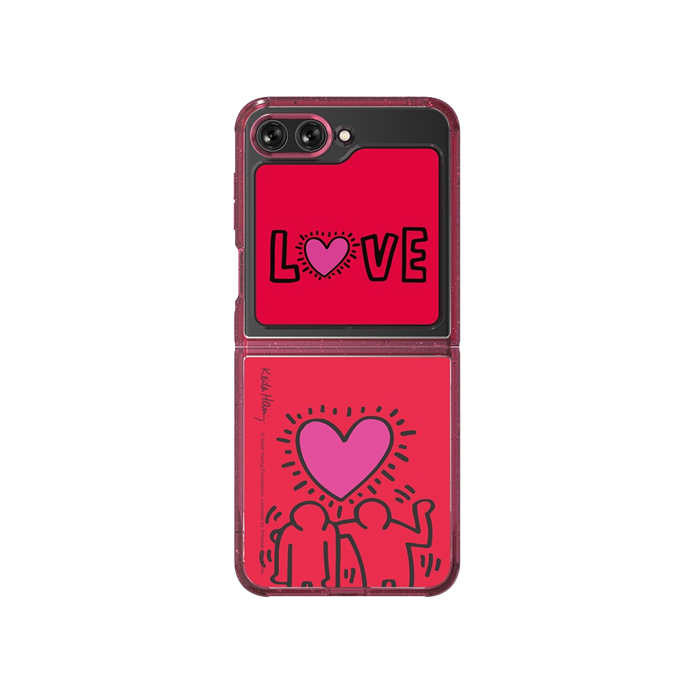 SLBS Keith Haring Love Flipsuit Phone Case for Galaxy Z Flip5