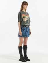 Load image into Gallery viewer, FALLETT Nero Band Short Sleeve Charcoal
