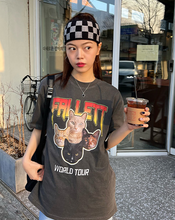 Load image into Gallery viewer, FALLETT Nero Band Short Sleeve Charcoal
