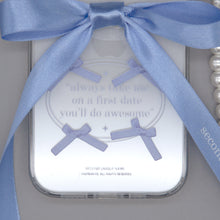 Load image into Gallery viewer, SECOND UNIQUE NAME Ballet Ribbon Clear Case Blue
