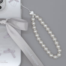 Load image into Gallery viewer, SECOND UNIQUE NAME Ballet Ribbon Clear Case Silver

