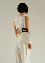 Load image into Gallery viewer, KWANI Square Handle Bagpack Ivory
