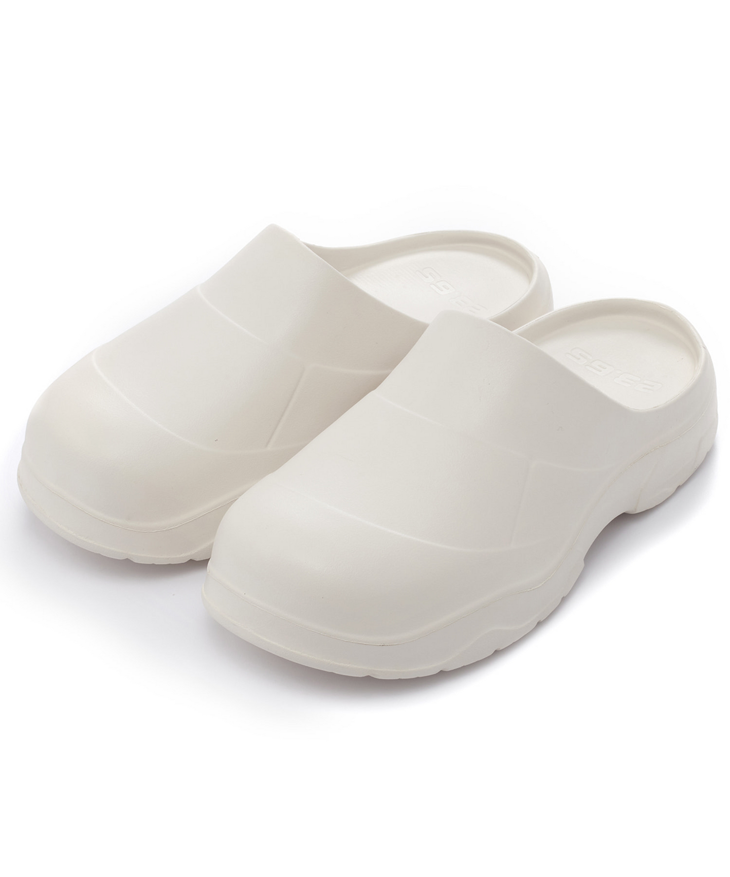 23.65 Baguette Rubber Clogs Ecru Cream