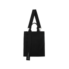 Load image into Gallery viewer, MARHEN.J Ricky Canvas Tote Bag All Black
