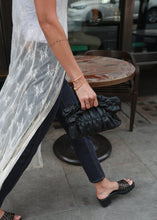 Load image into Gallery viewer, KWANI Tate Ruched Bag Mini Black
