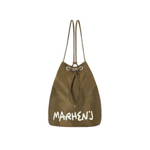 Load image into Gallery viewer, MARHEN.J Leanna Drawstring Backpack Olive Khaki
