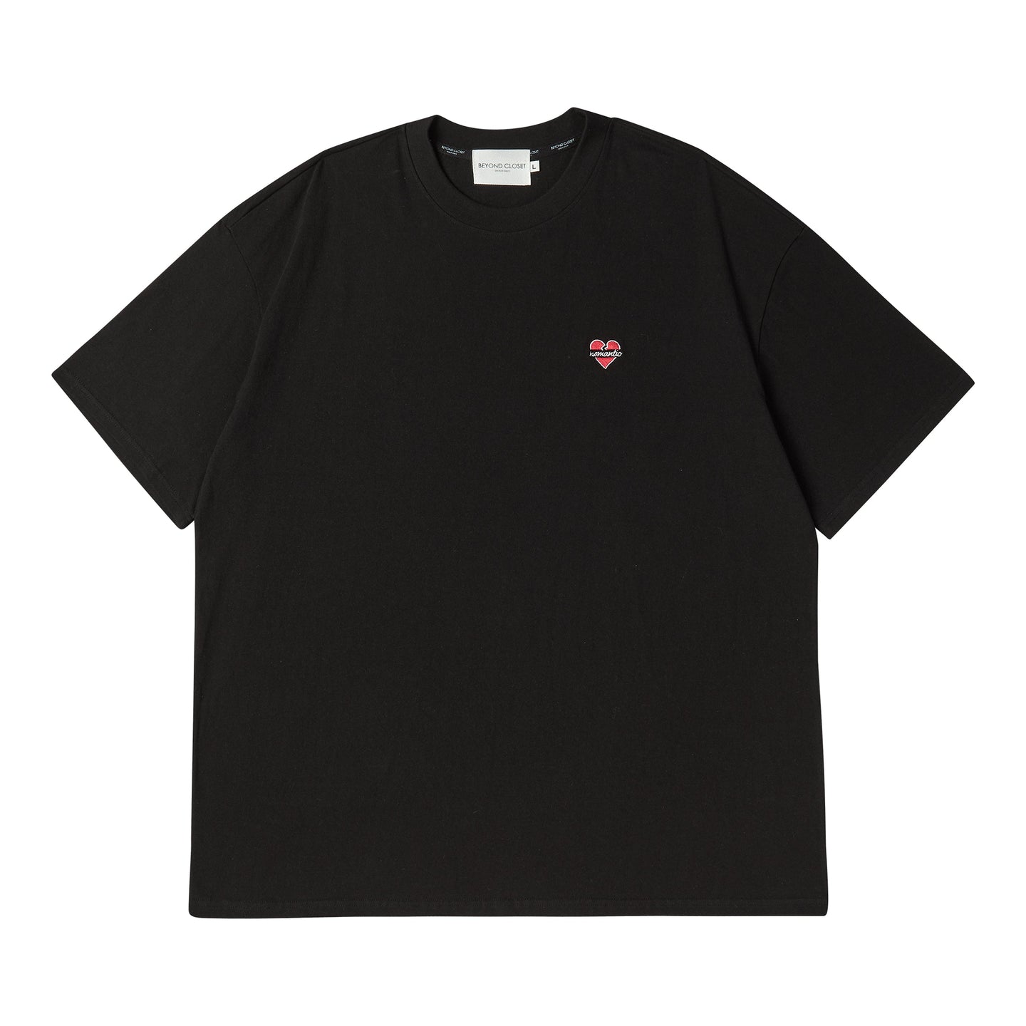 BEYOND CLOSET Nomantic Logo T-Shirt Black