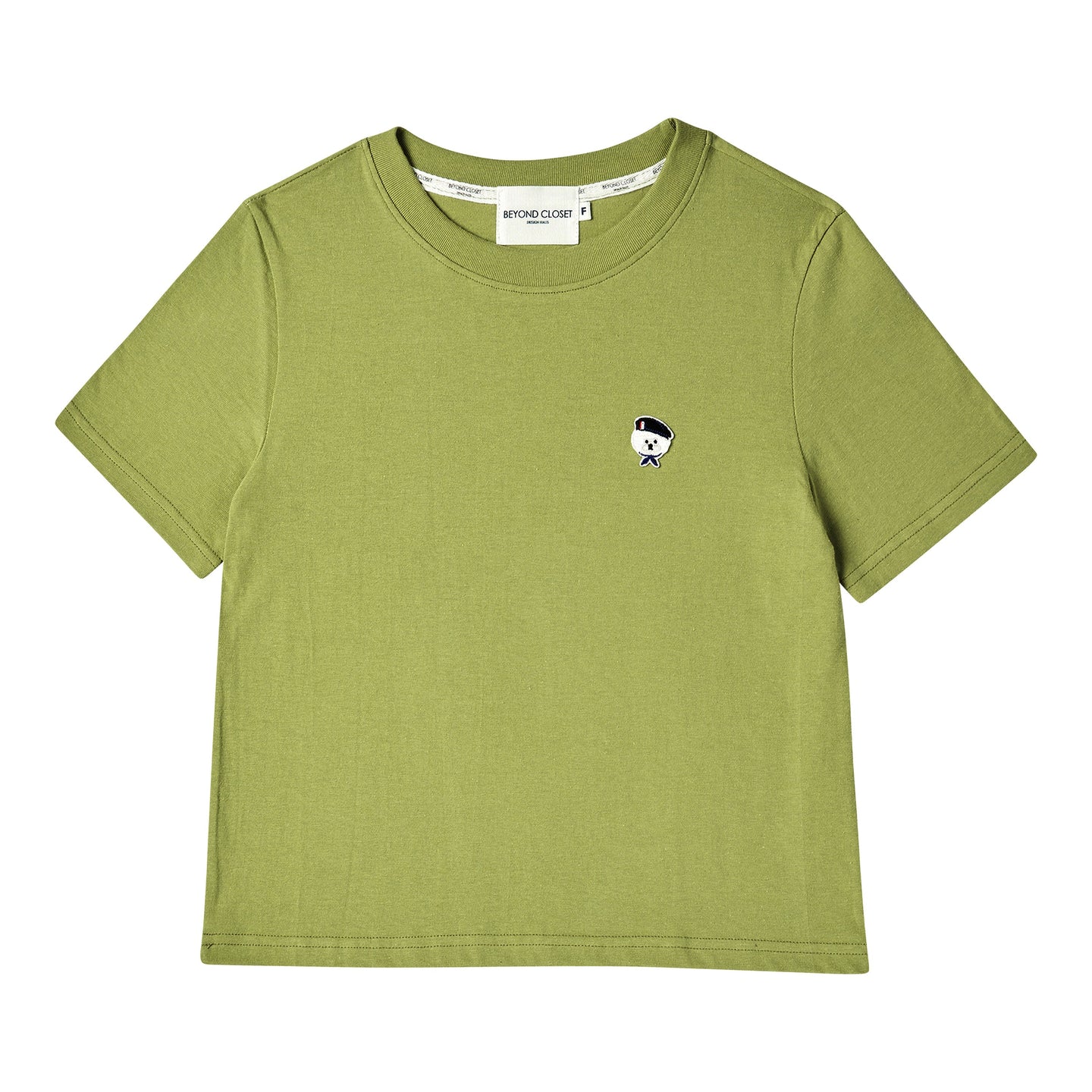 BEYOND CLOSET Women's Edition New Parisian T-Shirt Green