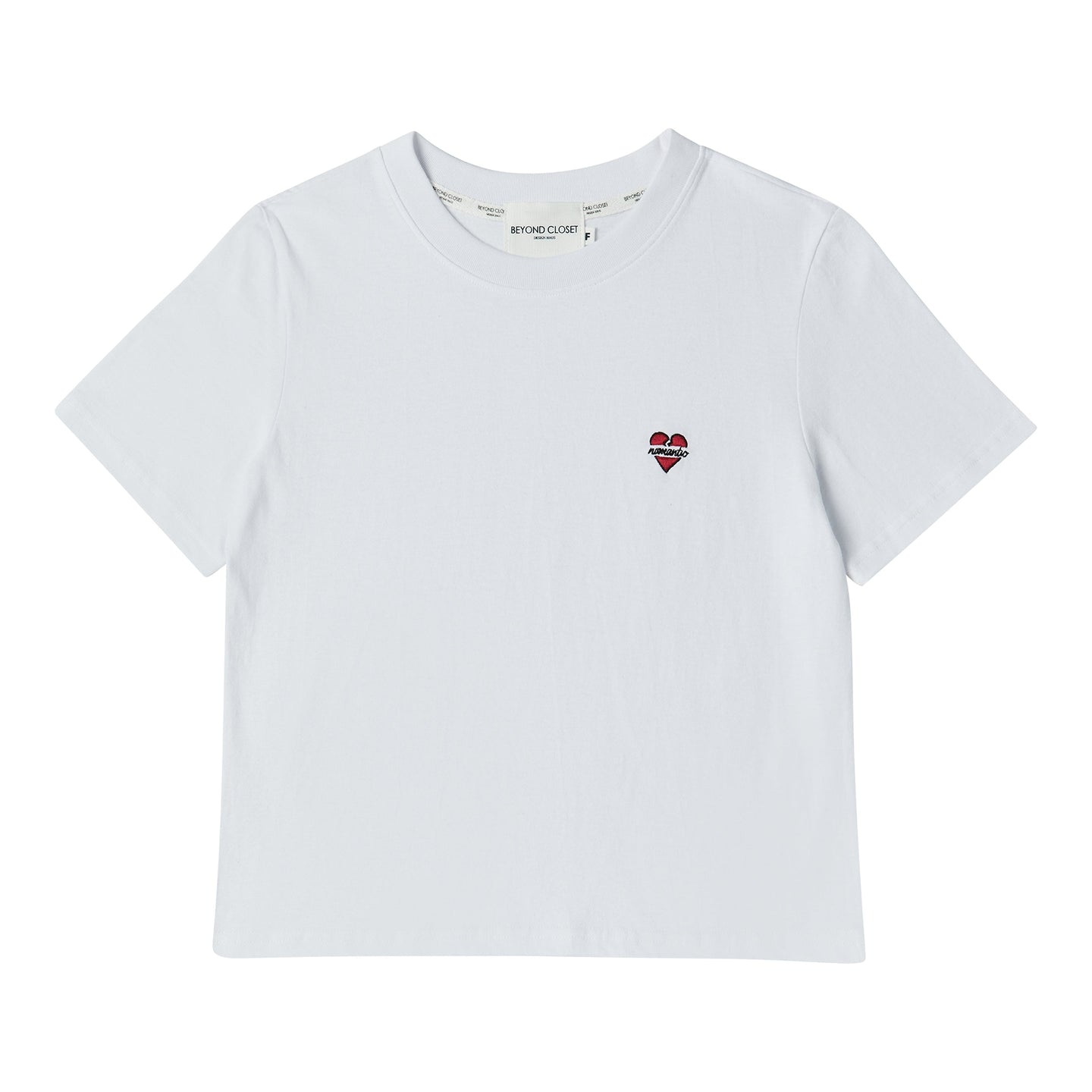 BEYOND CLOSET Womens Edition Nomantic Logo T-Shirt White