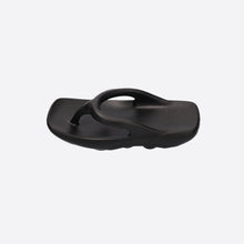 Load image into Gallery viewer, MULEBOY Square Z Flip Flop Black
