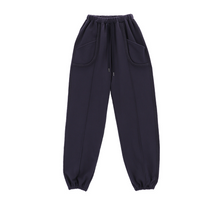 Load image into Gallery viewer, CITYBREEZE Pocket Detail Jogger Pants Navy
