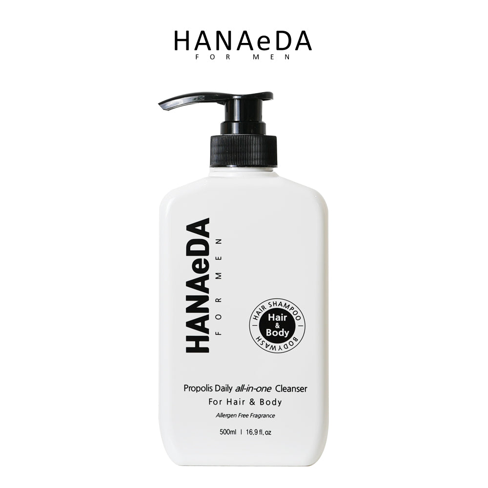 [GGD] HANAeDA FOR MEN Propolis Daily all-in-one Cleanser