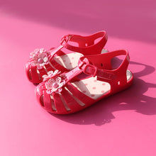 Load image into Gallery viewer, THANK YOU SHOES MUCH Cancan Jelly Sandal 2Colors
