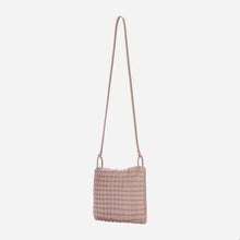 Load image into Gallery viewer, KWANI Square Embossed Bag Mini Tote Pink
