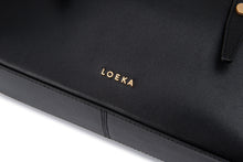 Load image into Gallery viewer, LOEKA Cube Tote Bag Black
