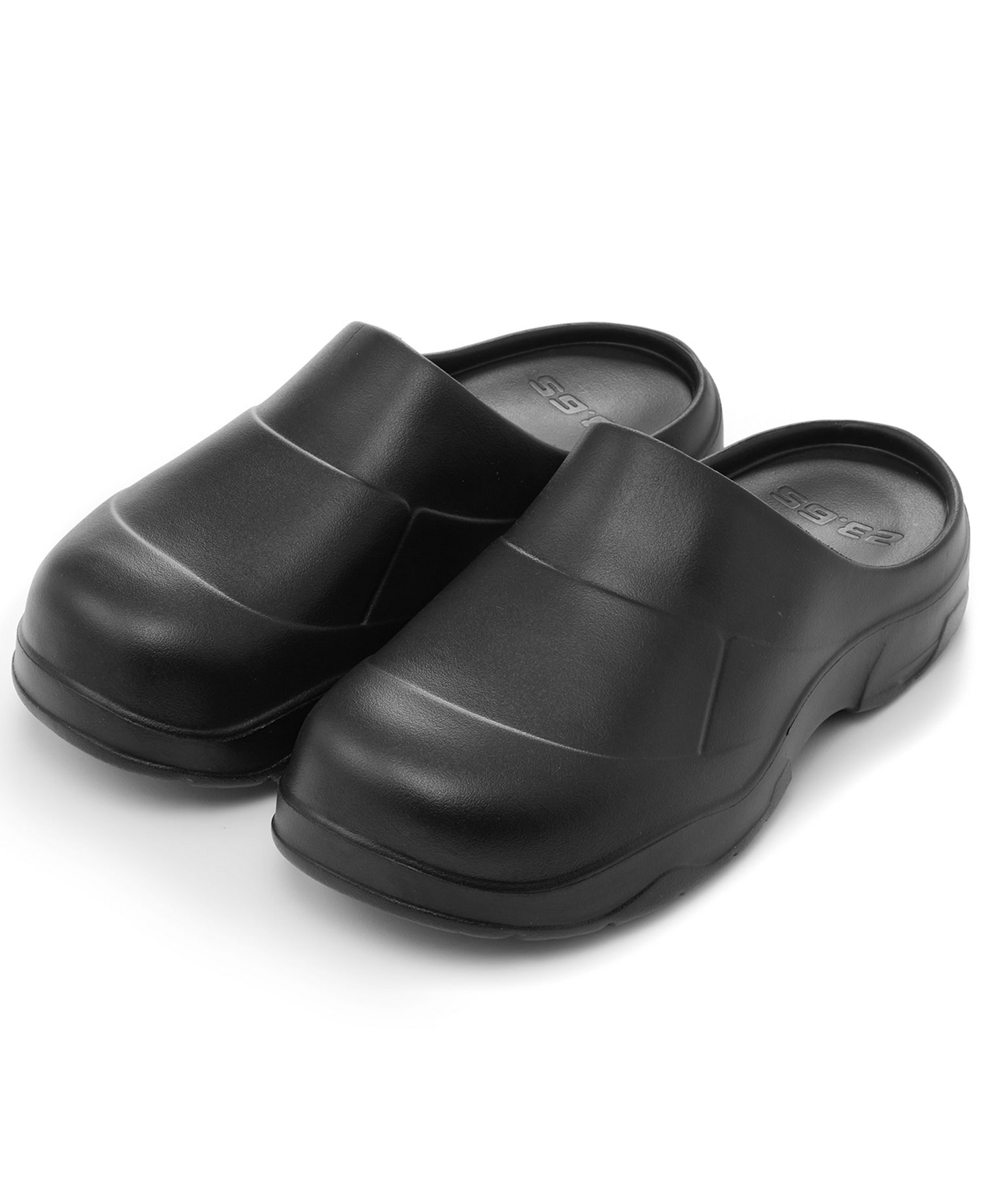 23.65 Baguette Rubber Clogs Black