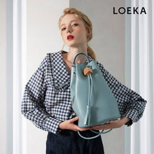 Load image into Gallery viewer, LOEKA Millie Backpack Fog Blue
