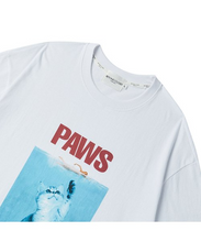 Load image into Gallery viewer, BEYOND CLOSET Paws Summer Print T-Shirt White
