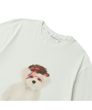 Load image into Gallery viewer, BEYOND CLOSET Rockstar Print T-Shirt White
