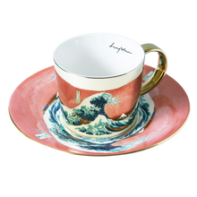 Load image into Gallery viewer, LUYCHO Hommage Series The Great Wave off Kanagawa (Short Cup 240ml)
