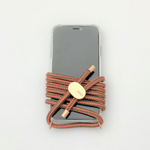 Load image into Gallery viewer, ARNO iPhone Case with Rope Strap Hongsi Khaki
