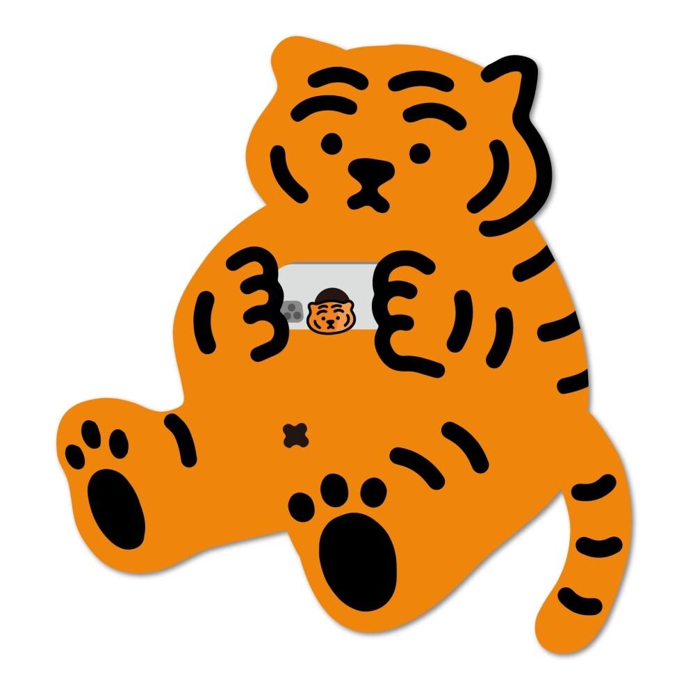 MUZIK TIGER Phone Tiger Big Removable Stickers