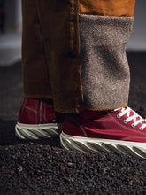 Load image into Gallery viewer, AGE SNEAKERS High Top MA-1 Burgandy
