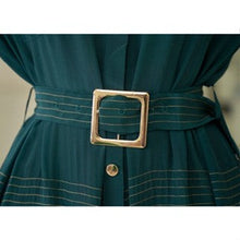 Load image into Gallery viewer, [DK SHOP] Versailles Henry Neck Belt Set Tiered Dress
